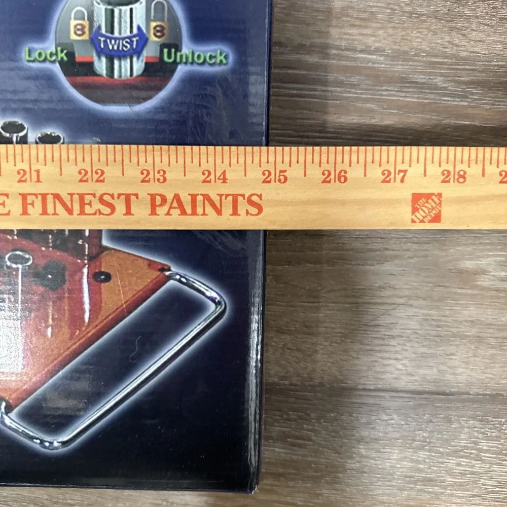 New WESTWARD 5WXR3‎ Socket Tray,Red,Steel 1/4